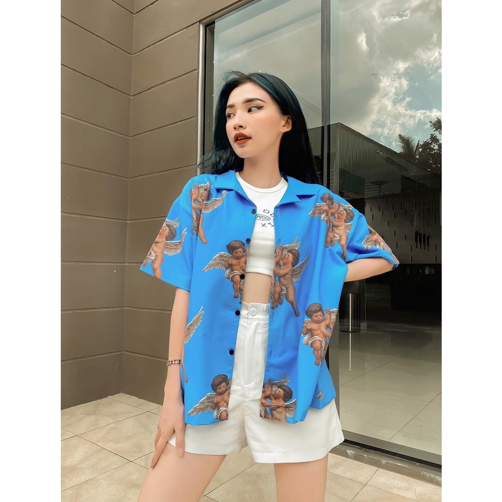 [FULLTAG CHÍNH HÃNG] Áo Sơmi BOBUI 2 ANGELS FULLTAG | Sơ Mi Lụa Mềm CNK 100% | CHUẨN CAO CẤP 1:1 LOCAL BRAND | BigBuy360 - bigbuy360.vn