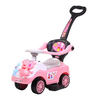 Xe chòi chân có cán đẩy siêu đẹp cho bé