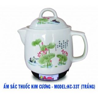 [MUA 2 CÁI TRỞ LÊN SẼ CÓ 1 PHẦN QUÀ] ẤM SẮC THUỐC TỰ ĐỘNG 3L3 KIM CƯƠNG KC-33T