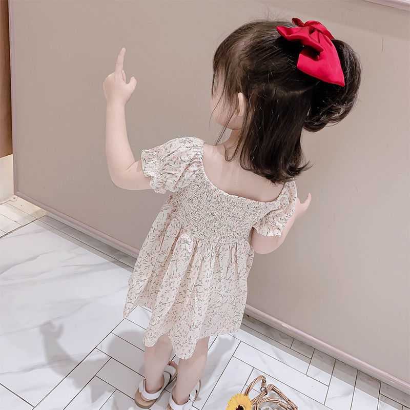 Đầm voan phong cách công chúa xinh xắn cho bé gái 1-10 tuổi