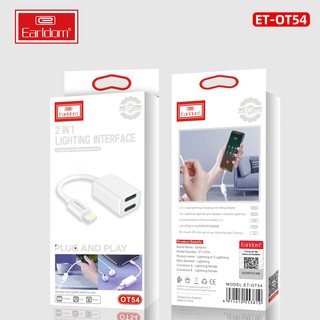 CÁP CHUYỂN LIGHTNING 2IN1 EARLDOM OT54