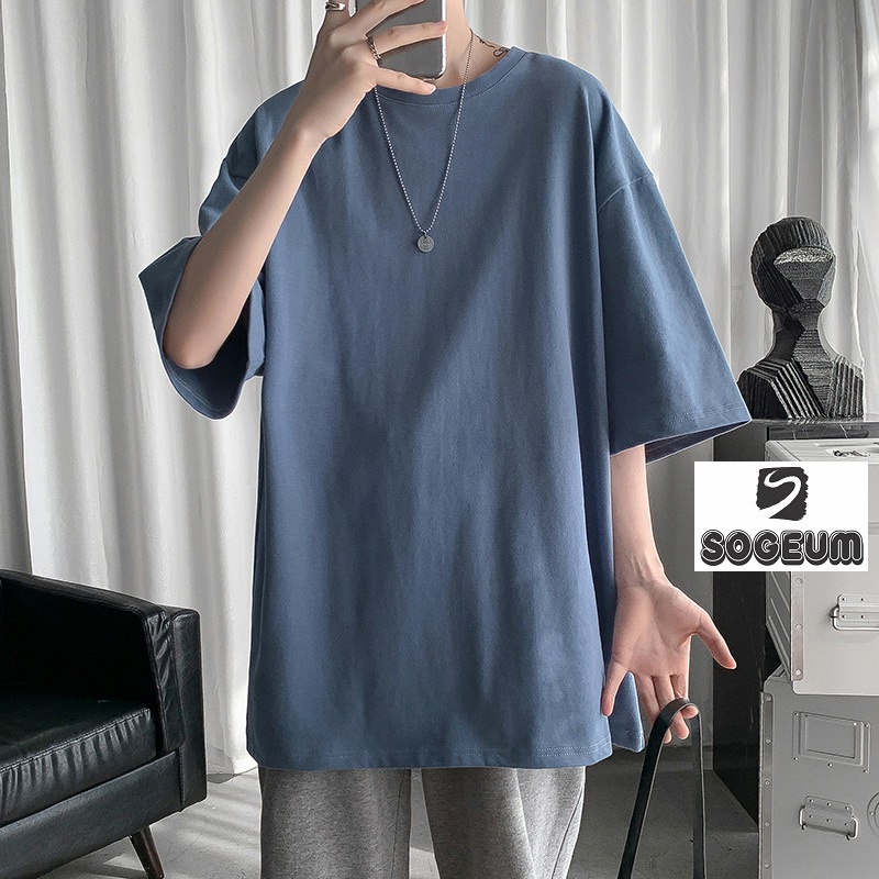 [Mã SKAMFSW175 giảm 10K đơn 50K] Áo thun tay lỡ Unisex trơn basic, áo phông nam nữ form rộng phong cách ulzzang TR01 | BigBuy360 - bigbuy360.vn