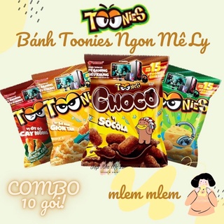 Snack Toonies đủ vị, bimbim toonies ngon mê ly