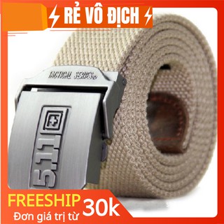 Thắt Lưng - Dây Nịt PUBG Mặt Thép , Quai Dù Độ Bền Cao mặt 5.11