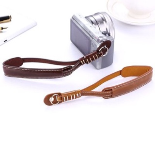 Dây máy ảnh đeo cổ tay Handstrap da PU