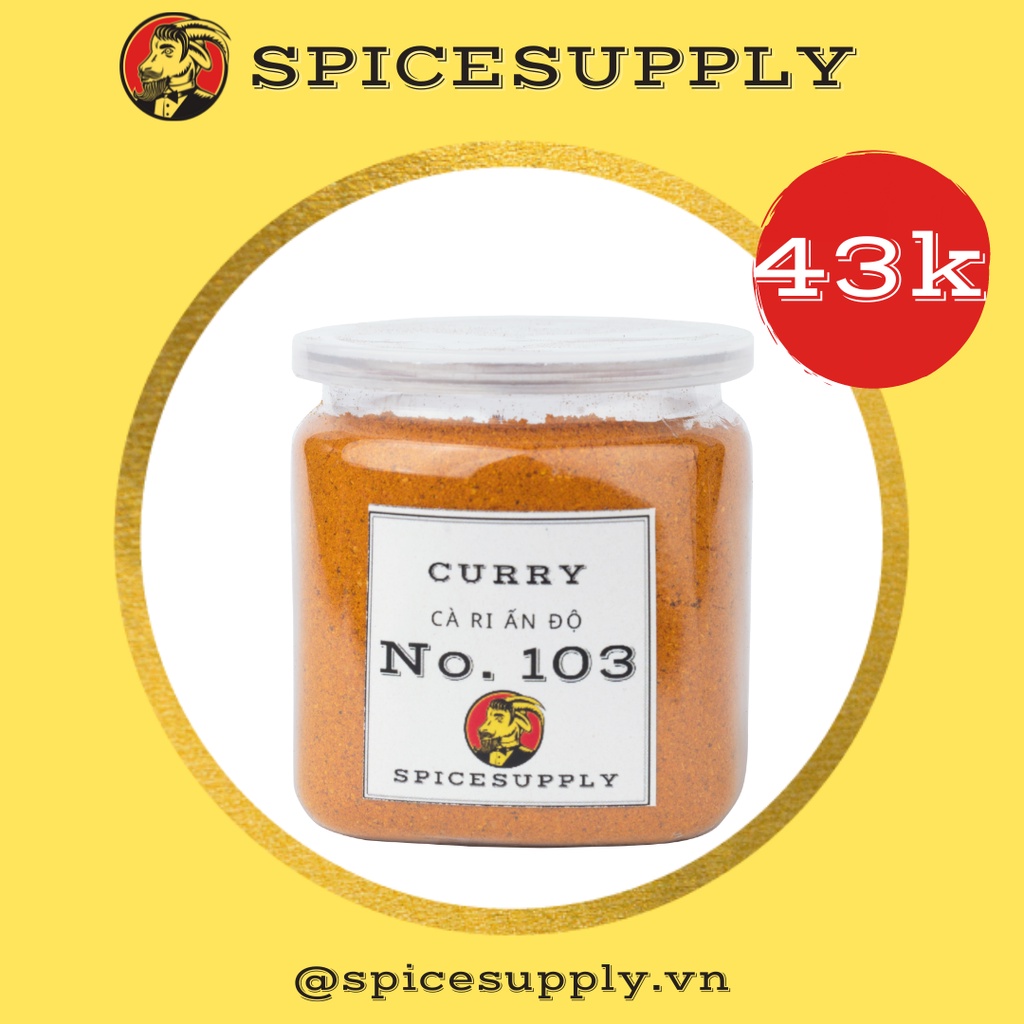 1KG Curry powder bột Cà Ri Gà Curry vàng ươm ngon