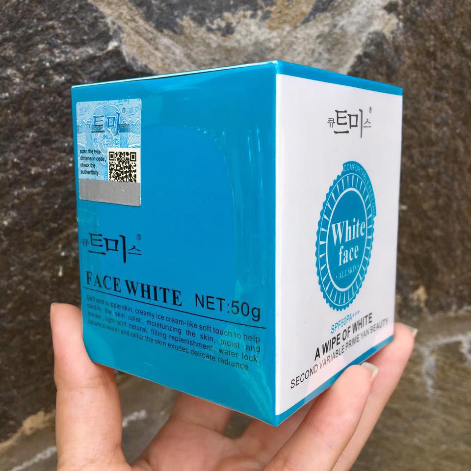Kem Dưỡng Trắng Da Mặt White Face HQ