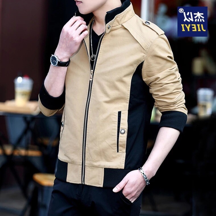 Áo Khoác Kaki Nam Phong Cách Hàn Quốc Siêu Ngầu | BigBuy360 - bigbuy360.vn