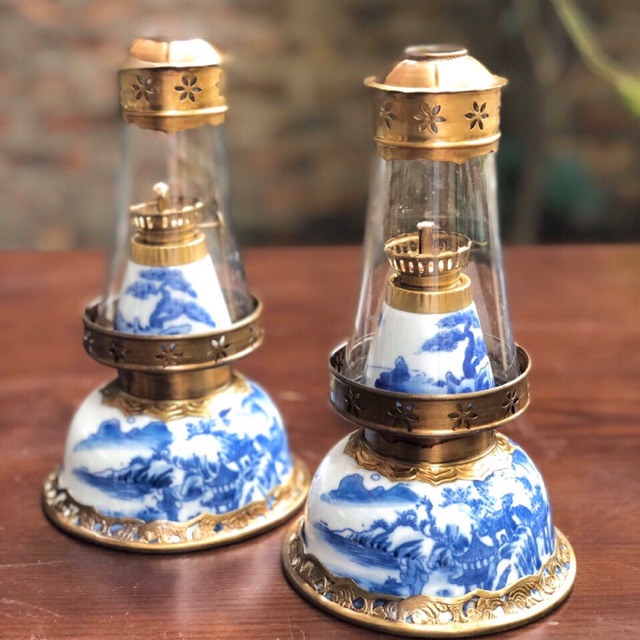 Đèn thờ dầu Bát Tràng chọn mẫu