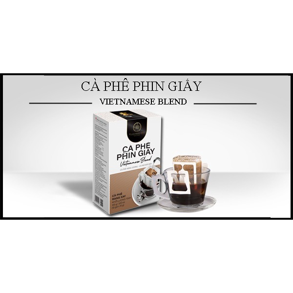 Cà Phê Phin Giấy Trung Nguyên Legend Vietnamese Blend hộp 10 gói