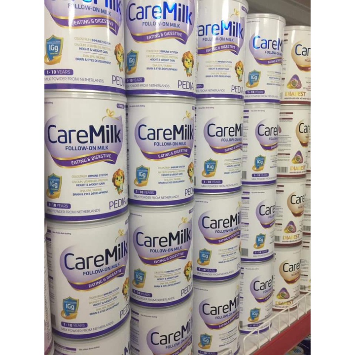 Sữa bột Care Milk PEDIA Dùng cho trẻ 1-10 tuổi ,trẻ biếng ăn, suy dinh dưỡng,...