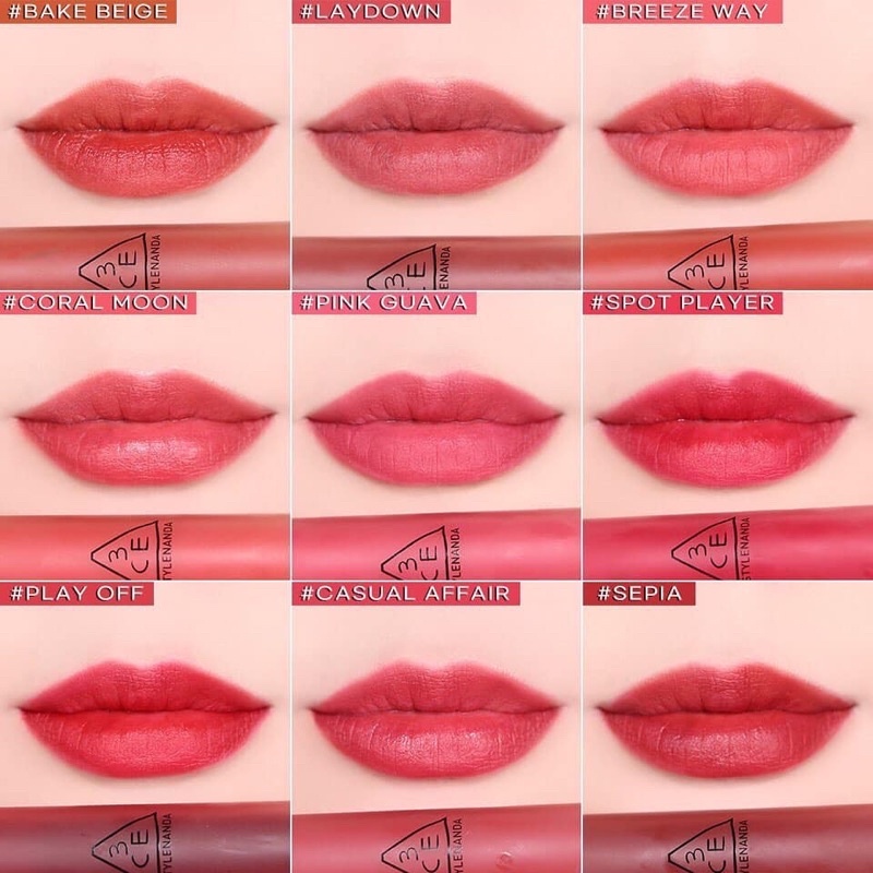 Son kem 3CE Blur Water Tint