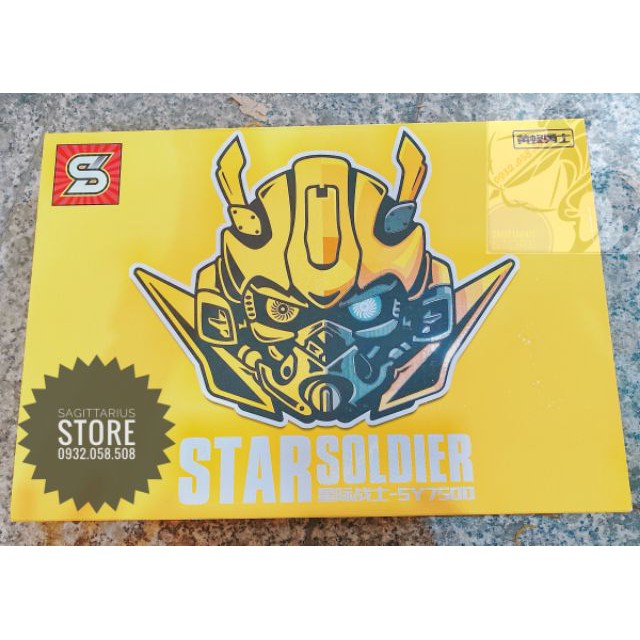 Lego SY-7500 lắp ráp Robot Bumble Bee Transformer