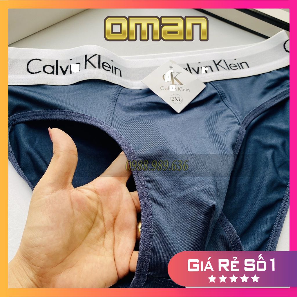 Quần lót nam tam giác thun lạnh - Quần sịp nam tam giác cao cấp co giãn 4 chiều, kháng khuẩn mặc cực thích - OMAN