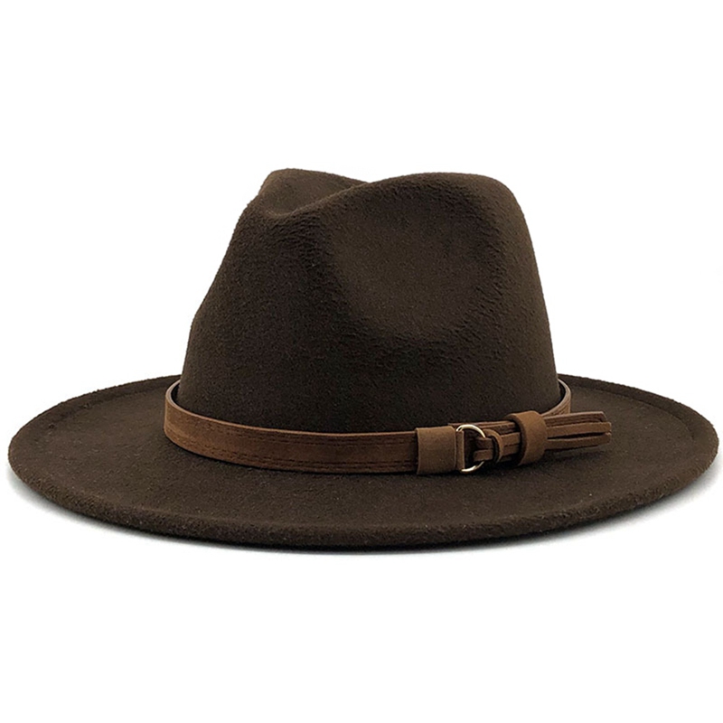 Mũ Fedora Vành Rộng Phong Cách Vintage Cho Nam Và Nữ