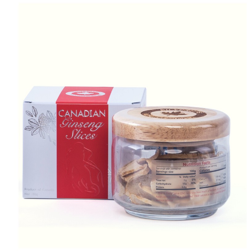 [𝙁𝙍𝙀𝙀 𝙎𝙃𝙄𝙋]⚡ Nhân Sâm Canada SilverLife cắt lát 50g - chính hãng | BigBuy360 - bigbuy360.vn