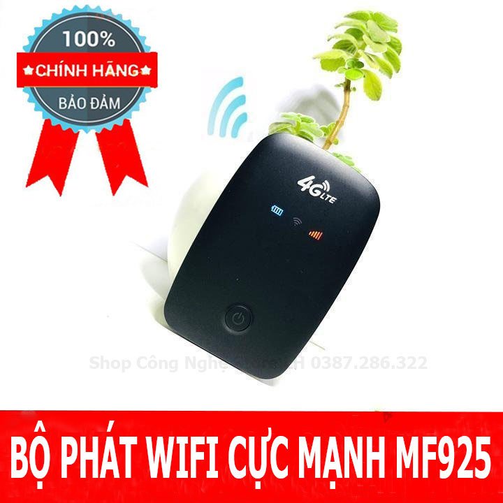 Thiết Bị phát wifi từ sim 3G 4G Maxis MF925 Cục Phát Wifi Di Động Phát Tốc Độ Cao cho camera máy tính pc laptop Tivi