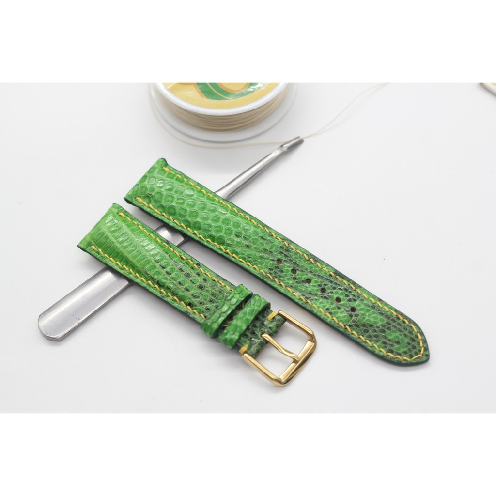 DÂY DA KỲ ĐÀ.DÂY ĐỒNG HỒ PHỐI CHỈ TRẮNG KÈM KHÓA KIM.BH 6 THÁNG! SẢN PHẨM KÈM TOOL THÁO VÀ CHỐT