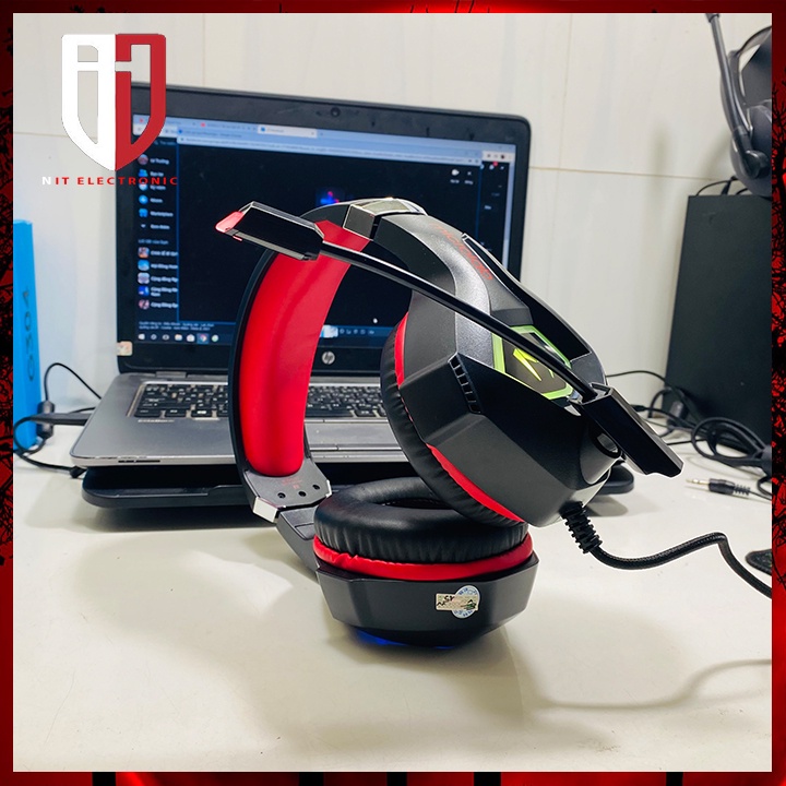Tai nghe chụp tai máy vi tính laptop chuyên game cao cấp Microlab G7 headphones có dây