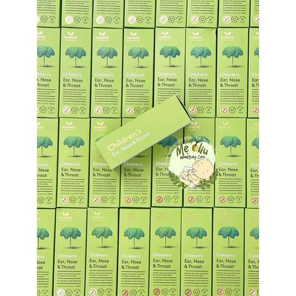 HARKER XANH LÁ tai mũi họng cho bé date 12/24