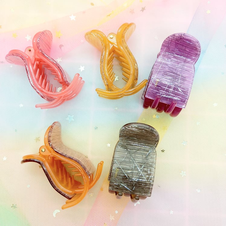 Kẹp Tóc Càng Cua 5 Răng Kim Tuyến Quảng Châu Siêu Đẹp