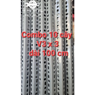 Combo 10 cây V3 x 3 - dài 100 cm