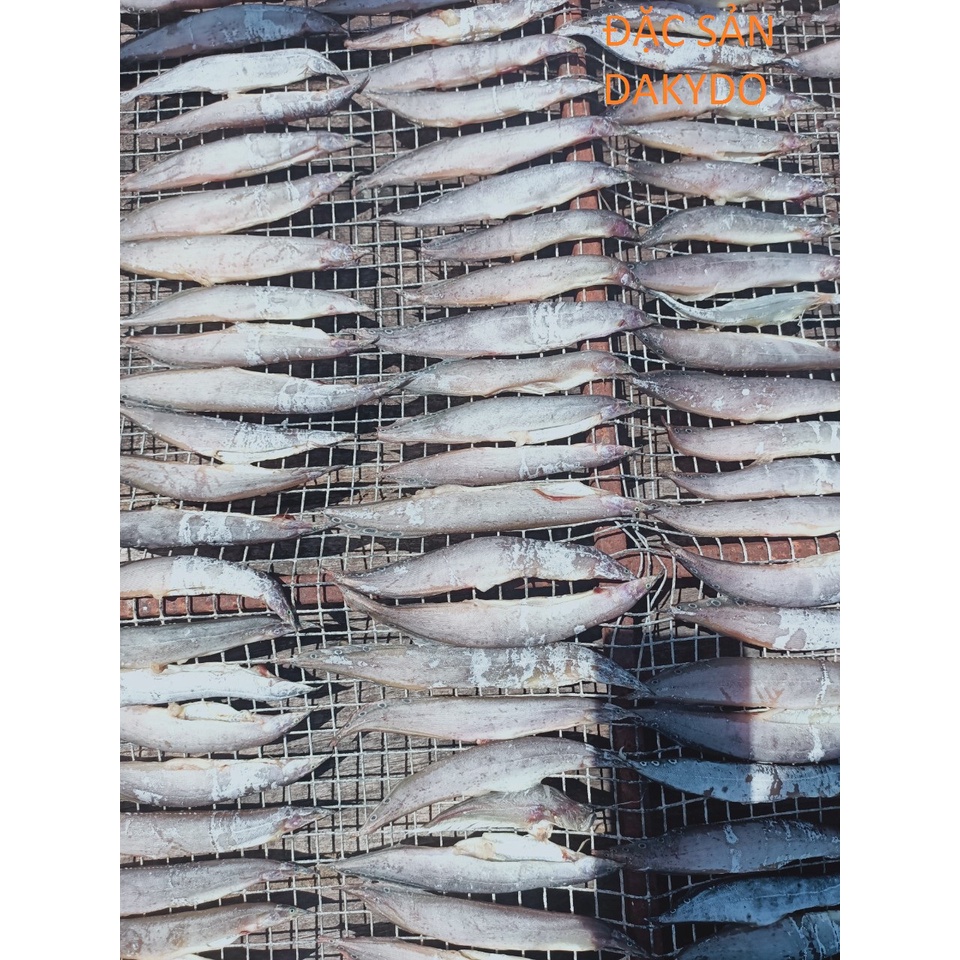 Khô cá trạch  đồng loại vừa,1kg, thương hiệu đặc sản Dakydo  ăn là ghiền!
