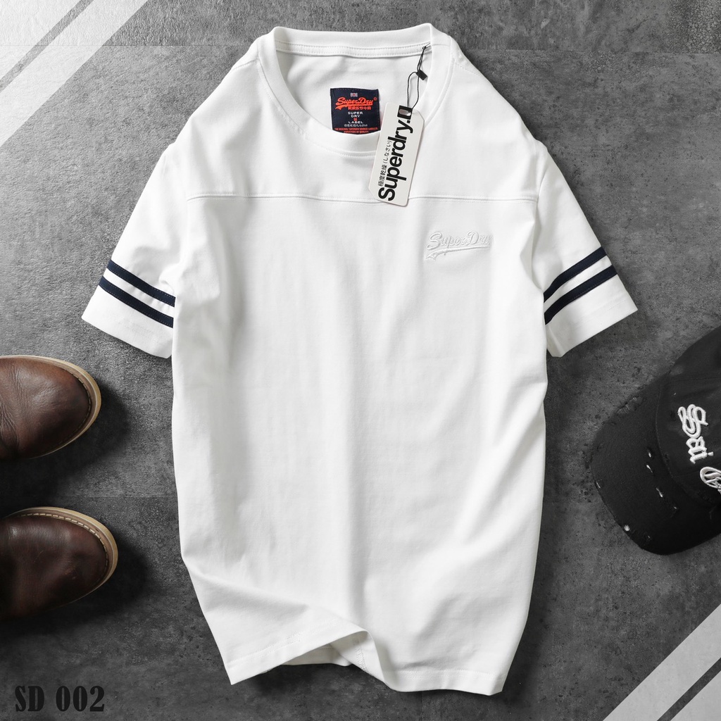 Áo thun thời trang nam, áo phông chất liệu cotton 4 chiều mịn mát  SD002