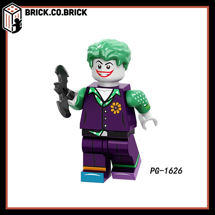 Batman Arkham Harleen Victor Joker Reddier Cat Woman Đồ Chơi Non LEGO Super Hero Mô Hình Siêu Anh Hùng DC Marvels PG8186