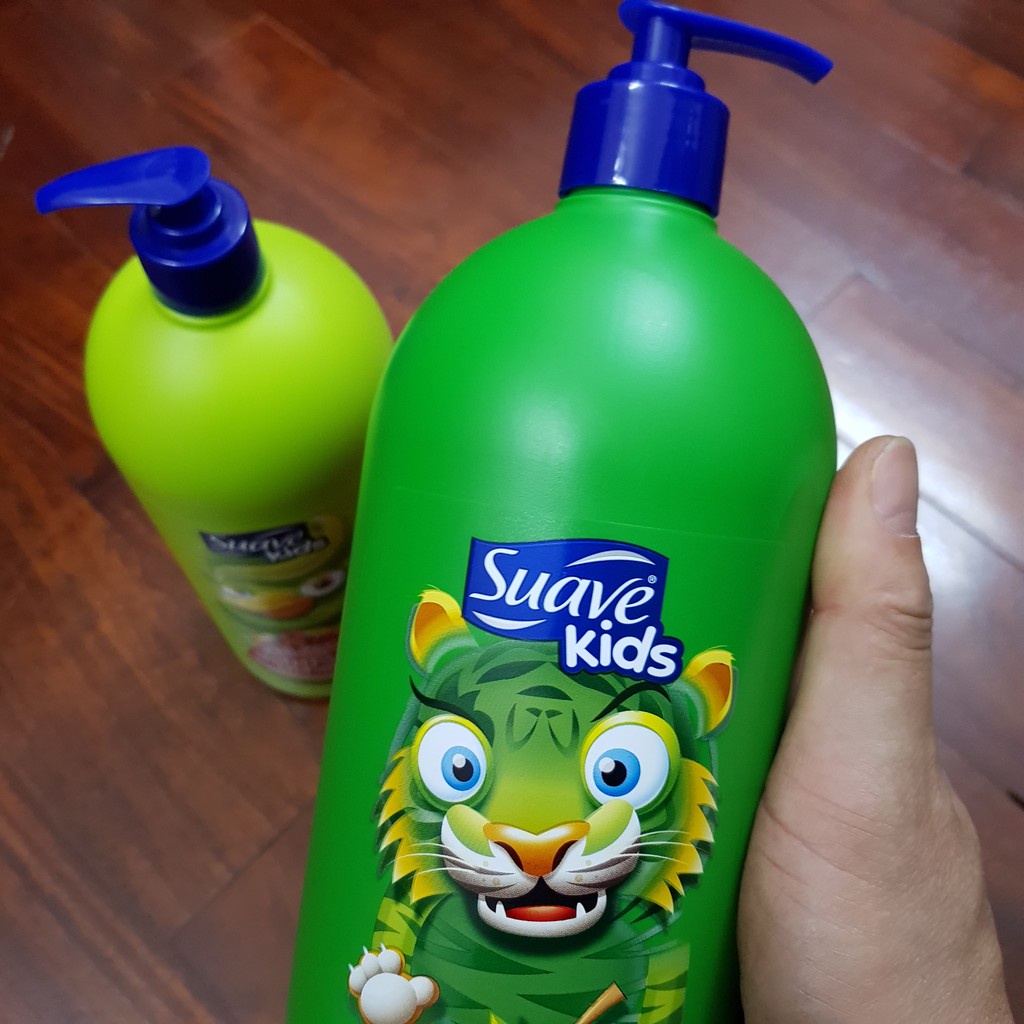 Sữa Tắm Gội Trẻ Em - Suave Kids 3in1 1.18L- Suave kids của mỹ tinh chất táo, AN TOÀN, UY TÍN, CHẤT LƯỢNG, CHÍNH HÃNG.