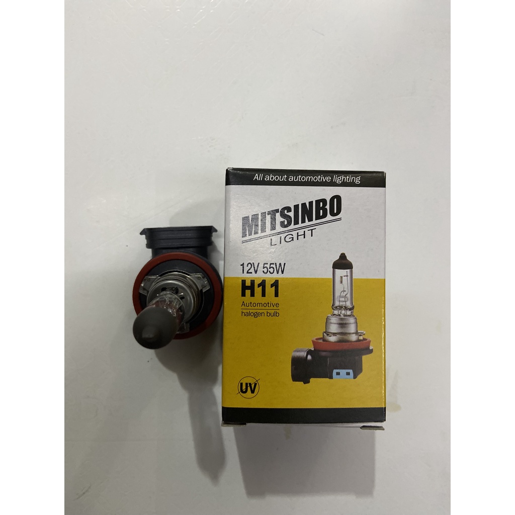 Bóng đèn H11 12V cấu tạo thân thiện, thuận tiện cho việc tự lắp đặt thay thế - DD0000013