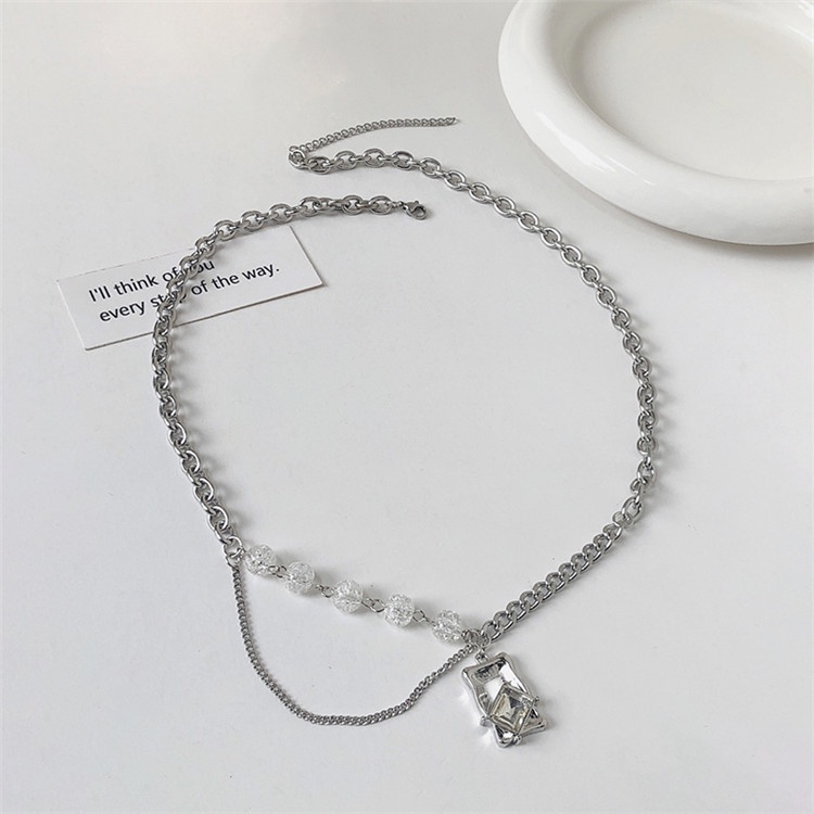 Vòng cổ Mặt Đá Nứt Thời Trang Mới Lạ Dành Cho Nam Và Nữ