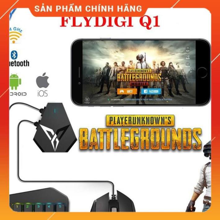 Xả Kho- Bộ chuyển đổi game Flydigi Q1 chơi game PUBG, ROS, Free Fire và các game FPS khác, không sợ band acc -dc3462