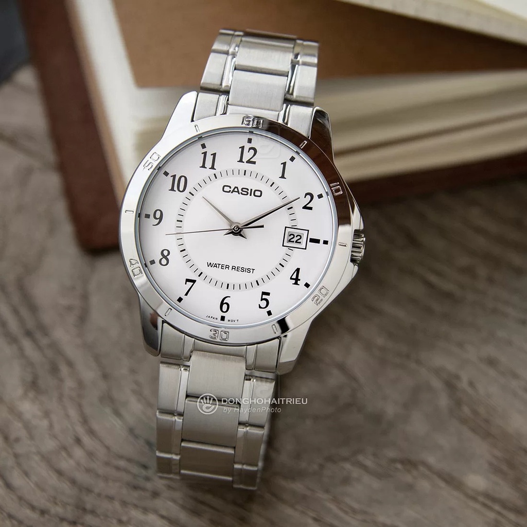 Đồng hồ nam Casio MTP-V004D-7BUDF dây kim loại chính hãng Fridayshopping