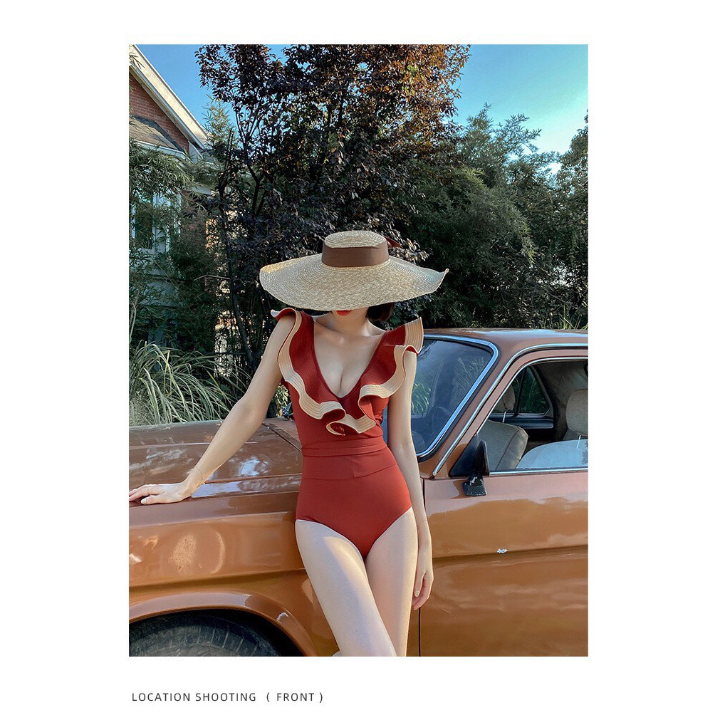 Bikini1 MẢNH Bèo Ngực, form liền mảnh ôm dáng