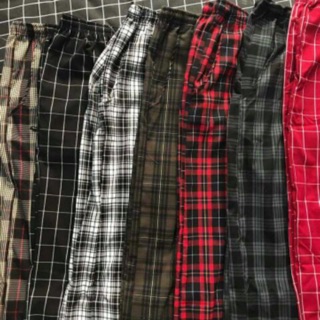 PLAID PANTS - QUẦN SỌC CARO - ẢNH THẬT - GHI CHÚ SIZE