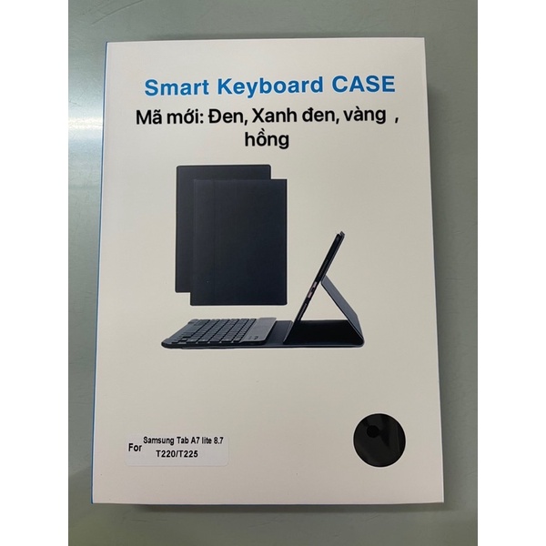 Bao da kèm bàn phím cho Samsung Galaxy Tab A7 Lite 2021  bảo hành bàn phím 1 tháng