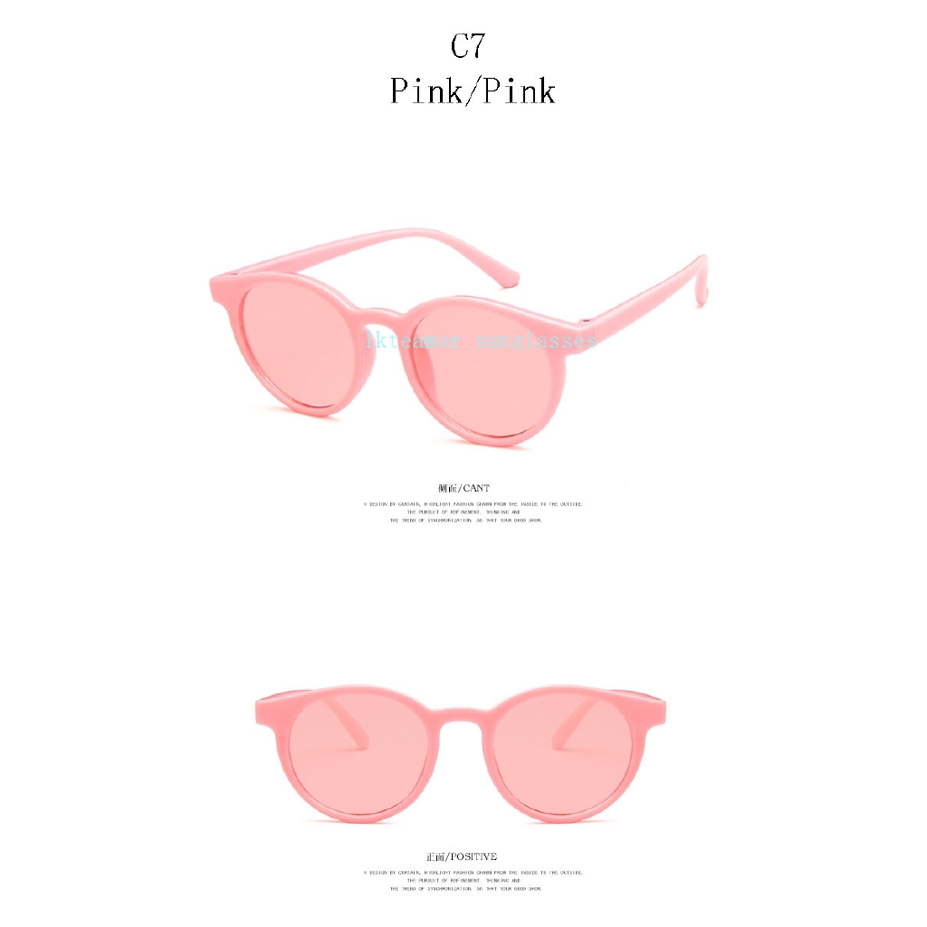 Kính mát chống tia UV400 kiểu dáng thời trang 2019 cho bé