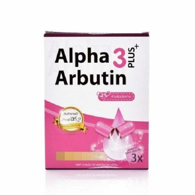 Viên Kích Trắng Alpha Arbutin 3 Plus Thái Lan