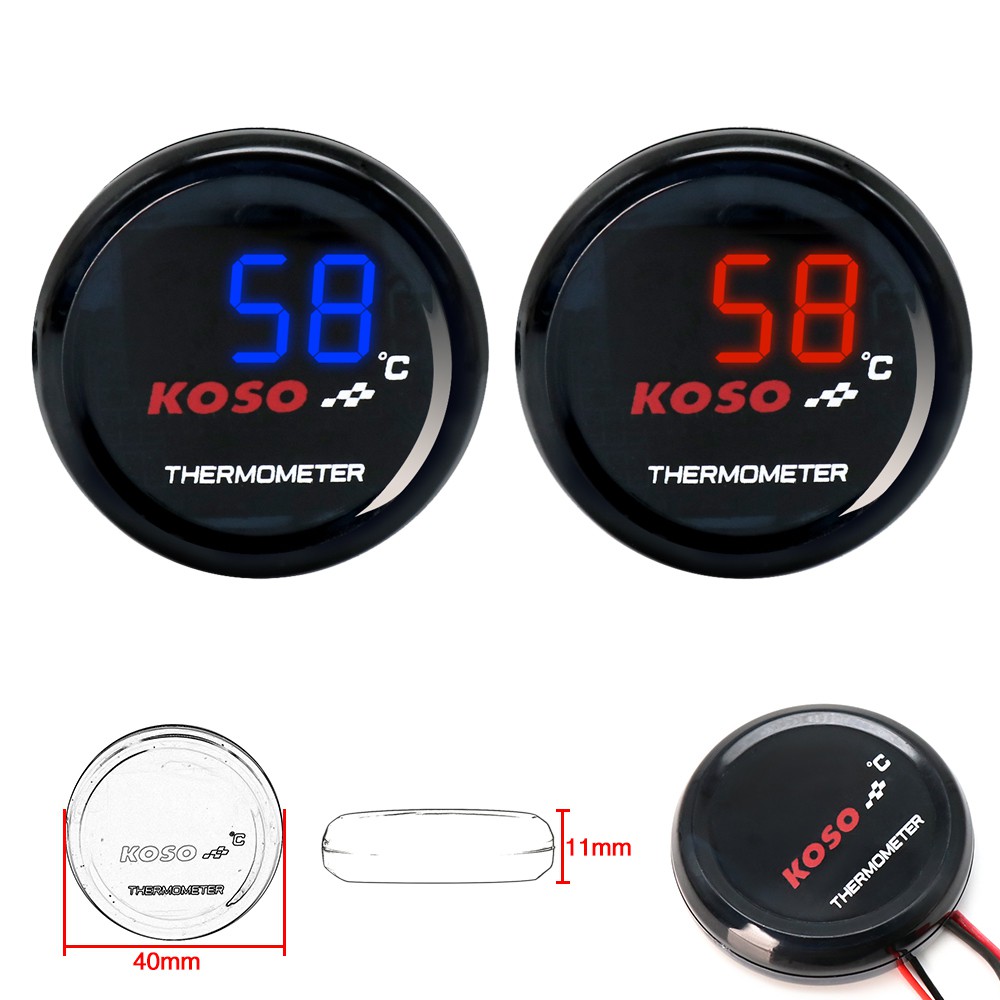 Đồng hồ đo nhiệt độ nước phù hợp cho xe Mô Tô Kso Xmax 300 250 125