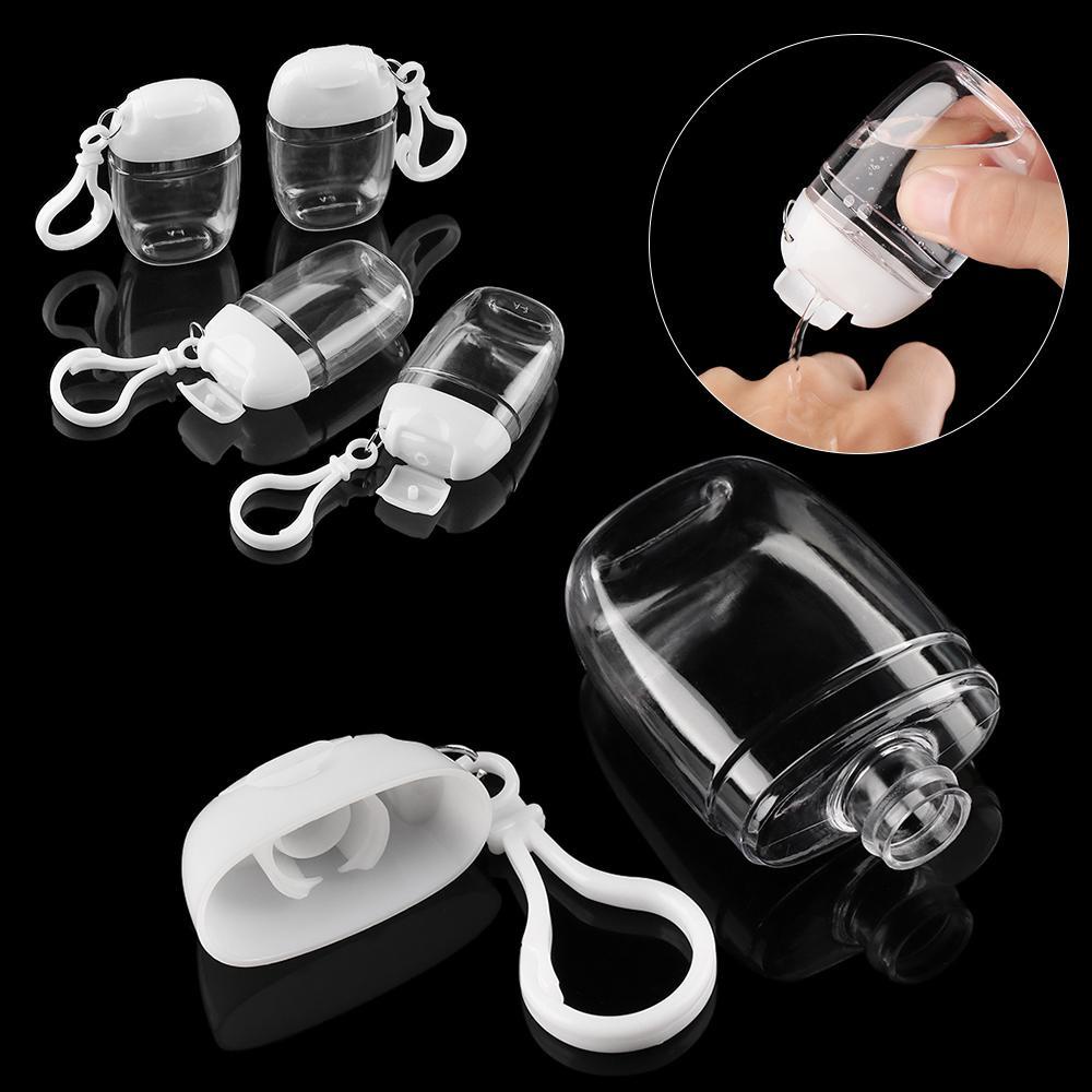 Set 5 / 10 Chai Nhựa Rỗng 30ml Đựng Xà Phòng Mang Đi Du Lịch Tiện Lợi