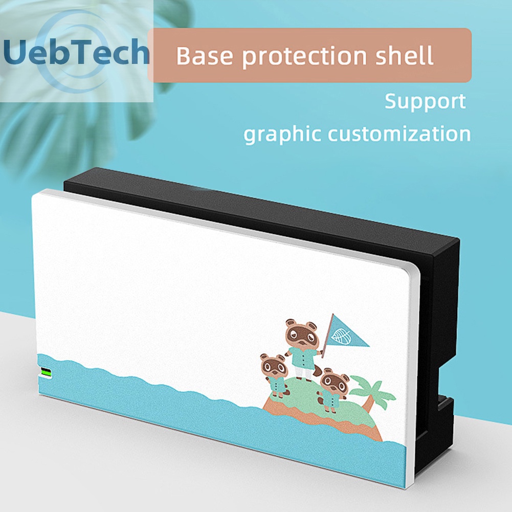 Vỏ bọc bảo vệ Uebtech họa tiết hoạt hình cho Nintendo Switch Dock
