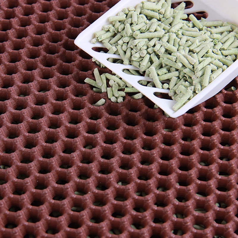 Đệm lót cho mèo đi vệ sinh hai lớp chống thấm nước tiện dụng