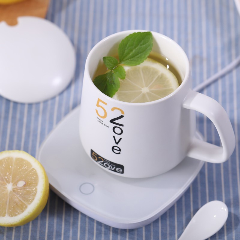 Máy Hâm Nóng bằng điện Mini tiện lợi - Đế Hâm Nóng Đồ Uống - DHS