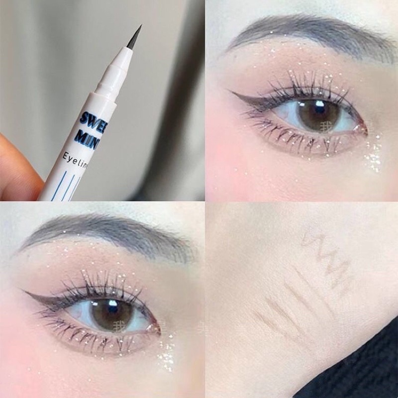 Bút kẻ bọng mắt nâu nhạt