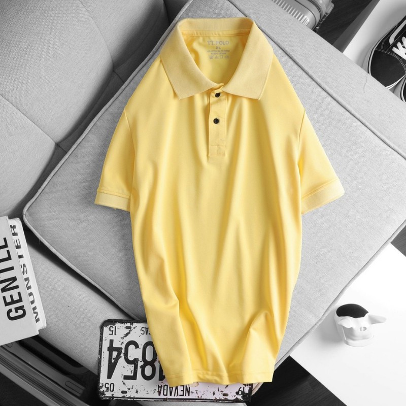 Áo Thun Có Cổ Nam Đẹp Áo Cọc Tay Nam Nhiều Màu_S011 | BigBuy360 - bigbuy360.vn
