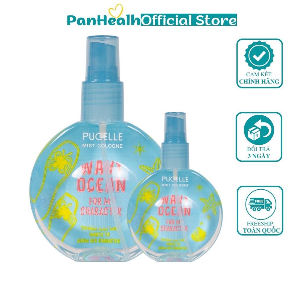 Nước hoa nữ Pucelle Wavy Ocean, Hương thơm tươi mát cho những cô gái năng động