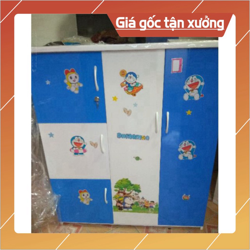 [Chỉ ship HN] tủ quần áo trẻ em nhựa Đài Loan siêu bền  free ship kt 125*106cm