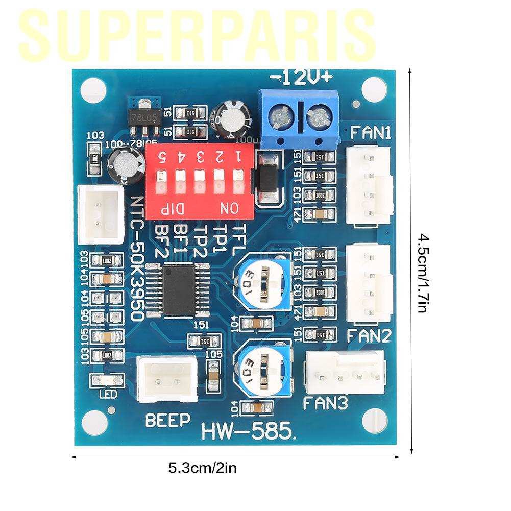 Mô Đun Điều Khiển Nhiệt Độ Quạt Tản Nhiệt Dc 12v Pwm Pc Cpu