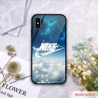 [ỐP IPHONE - Nike] ỐP KÍNH CƯỜNG LỰC IN 3D CỰC SANG - LOGO NIKE